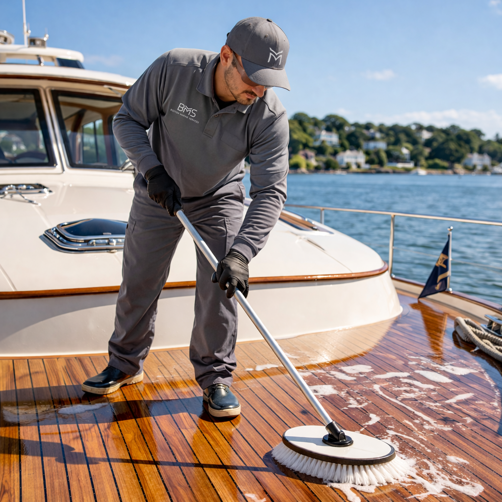 Concierge detailing service by Boston Marine Services